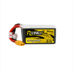 TATTU R-LINE 3.0 1050mah FPV Lipo Battery 120C 6S1P High Capacity 22.2V FPV Drone Battery Pack